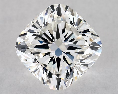 GIA 4.03 Carat G-VS1 Ideal Cut Cushion Modified Diamond